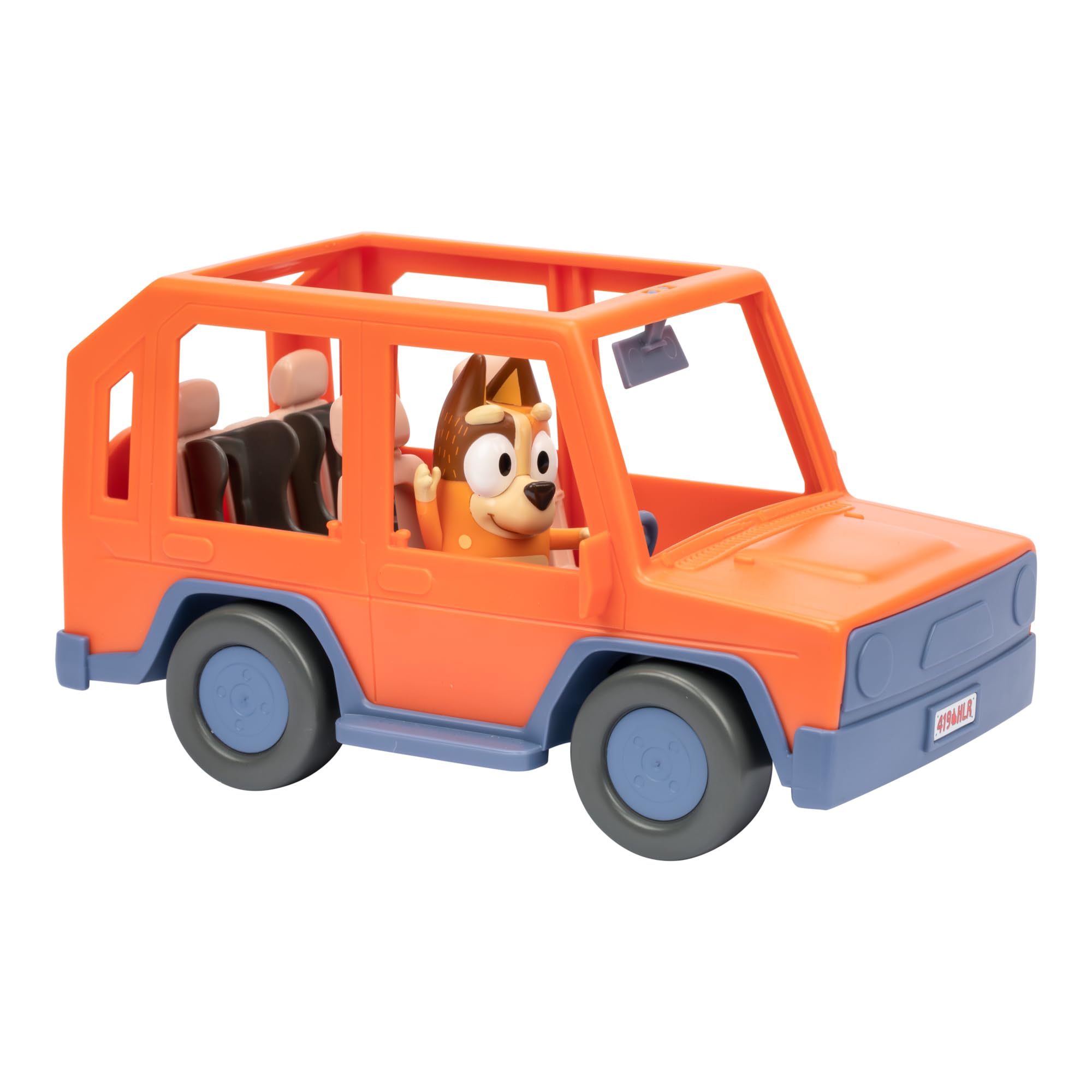 Foto 6 pulgar | Vehículo De Juguete Bluey Heeler Family Road Trip 4wd Con Figura Chilli - Venta Internacional.