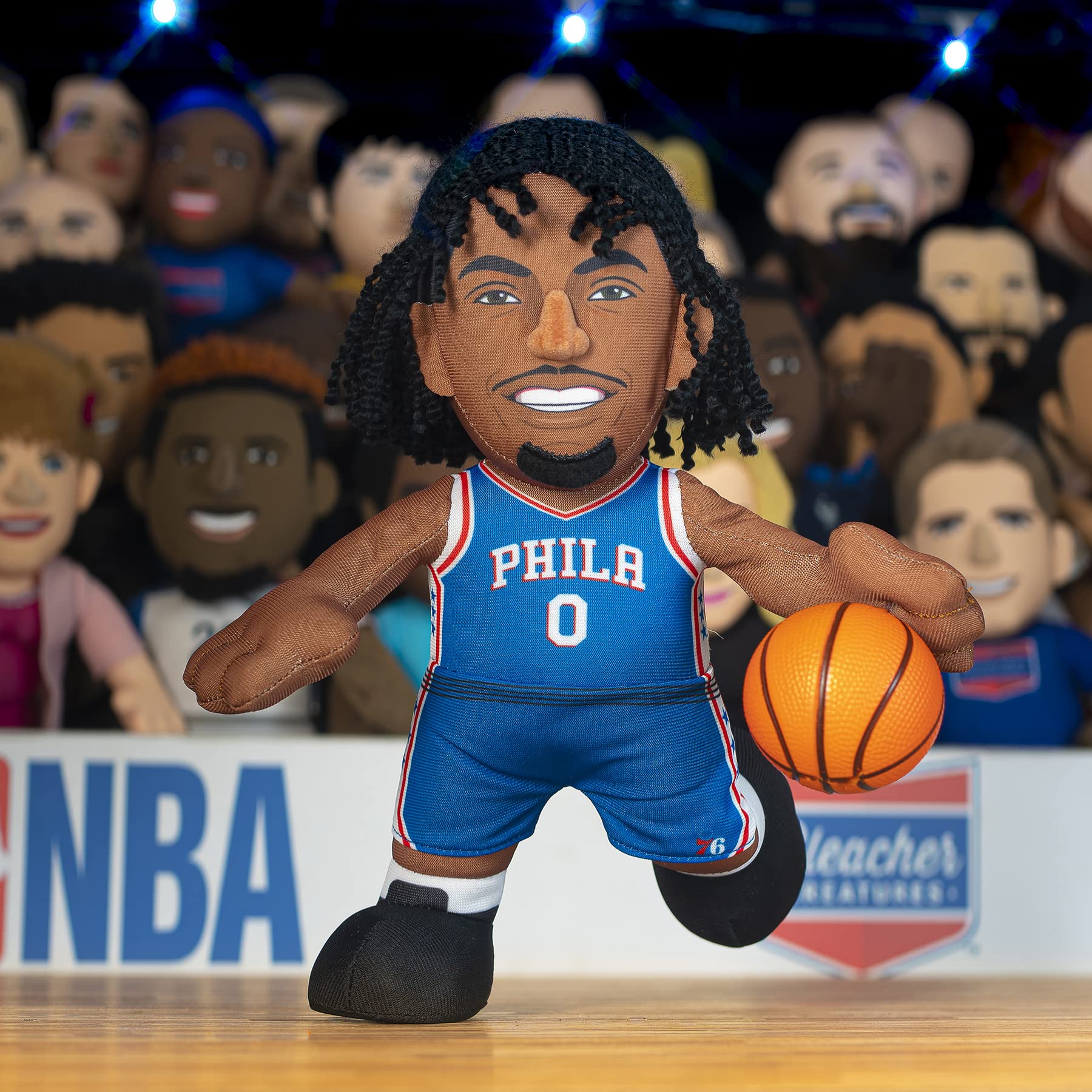 Foto 5 pulgar | Figura De Peluche Bleacher Creatures Philadelphia 76ers Tyrese Maxey - Venta Internacional.