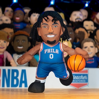 Foto 4 | Figura De Peluche Bleacher Creatures Philadelphia 76ers Tyrese Maxey - Venta Internacional.