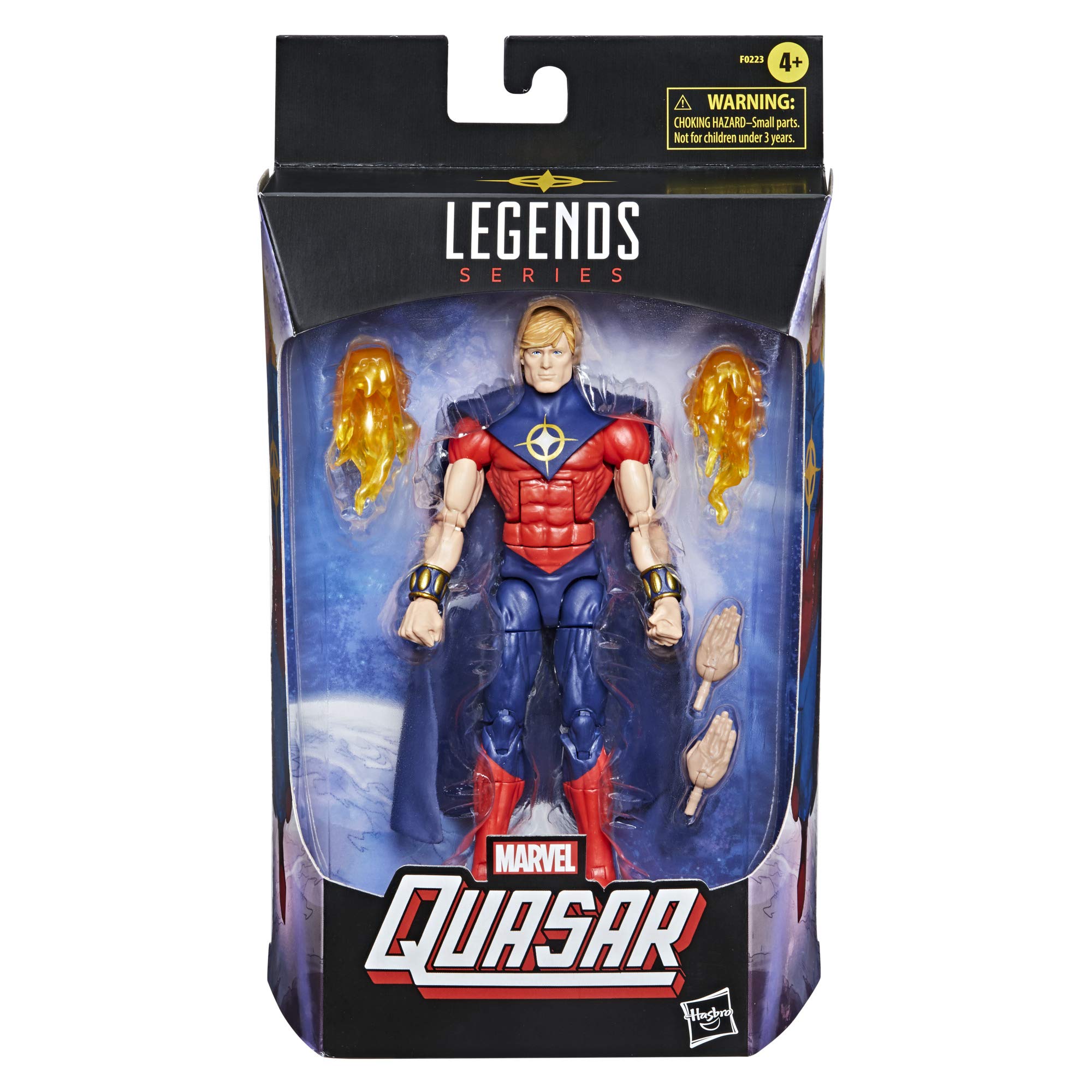 Foto 3 pulgar | Figura De Acción Marvel Hasbro Legends Series Quasar 15 Cm 2021 - Venta Internacional.