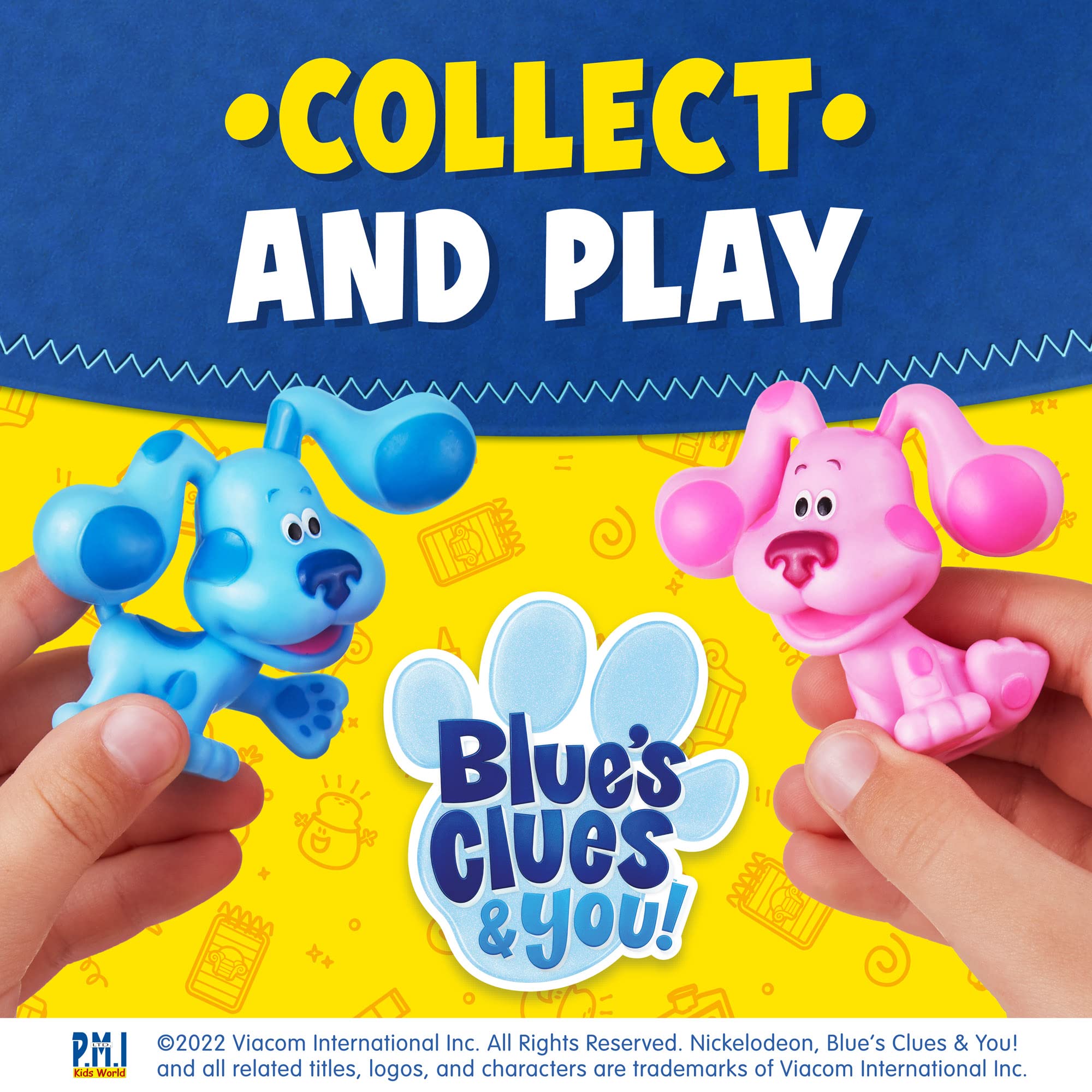 Foto 7 | Toppers P.m.i. Blue's Clues Para Niños | 5 Adornos En 1 Paquete - Venta Internacional.