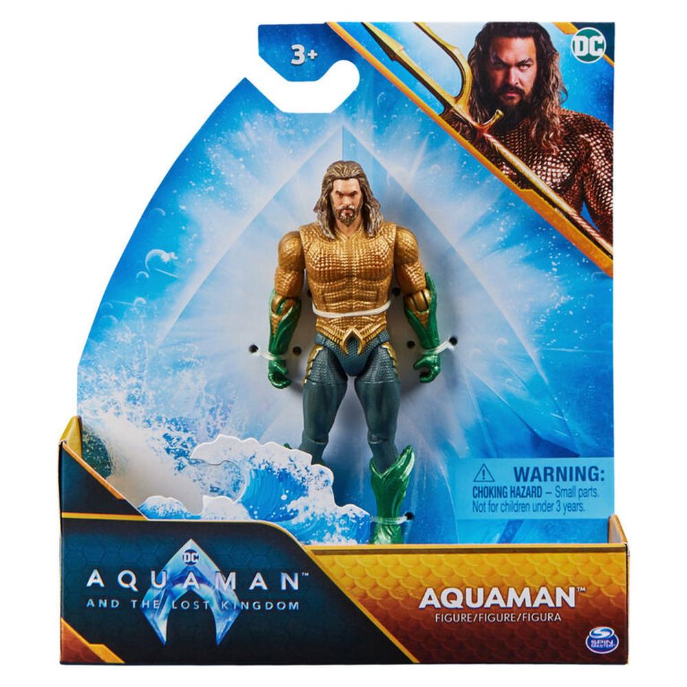 Foto 3 pulgar | Aquaman: El Reino Perdido - Aquaman Figura De Accion 4 Pulgadas