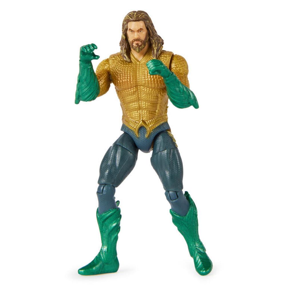 Foto 5 pulgar | Aquaman: El Reino Perdido - Aquaman Figura De Accion 4 Pulgadas