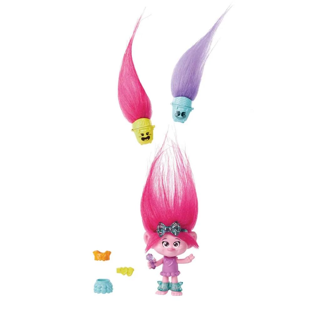 Foto 4 pulgar | Trolls Hair Pops: Poppy Muñeca Con Accesorios