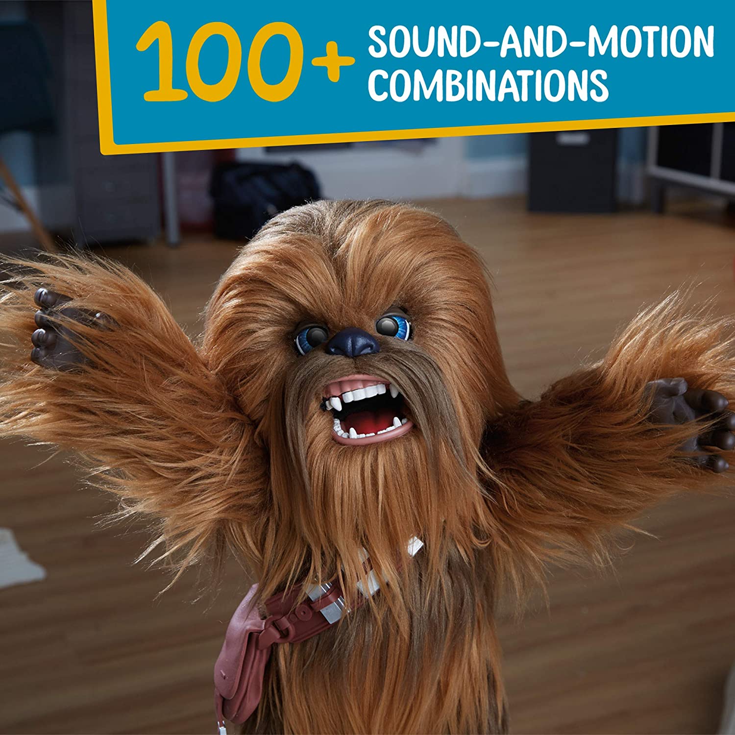 Foto 6 pulgar | Star Wars Chewie Interactivo Hasbro