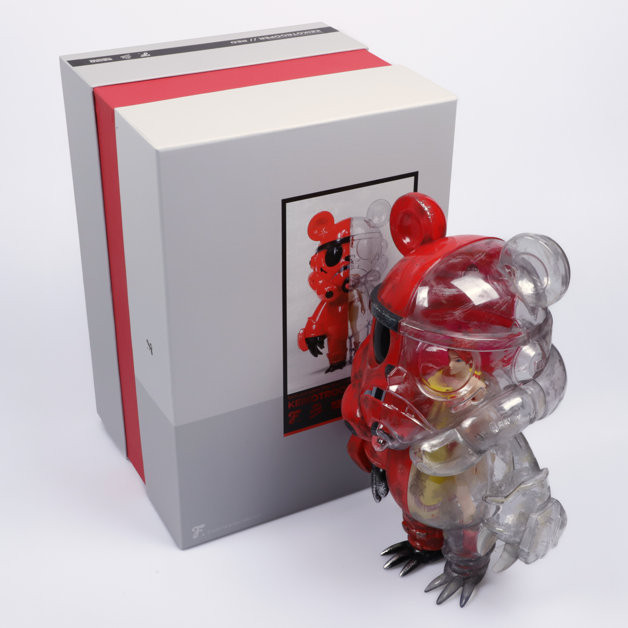 Figura Coleccionable Keiko Trooper Damaged Red