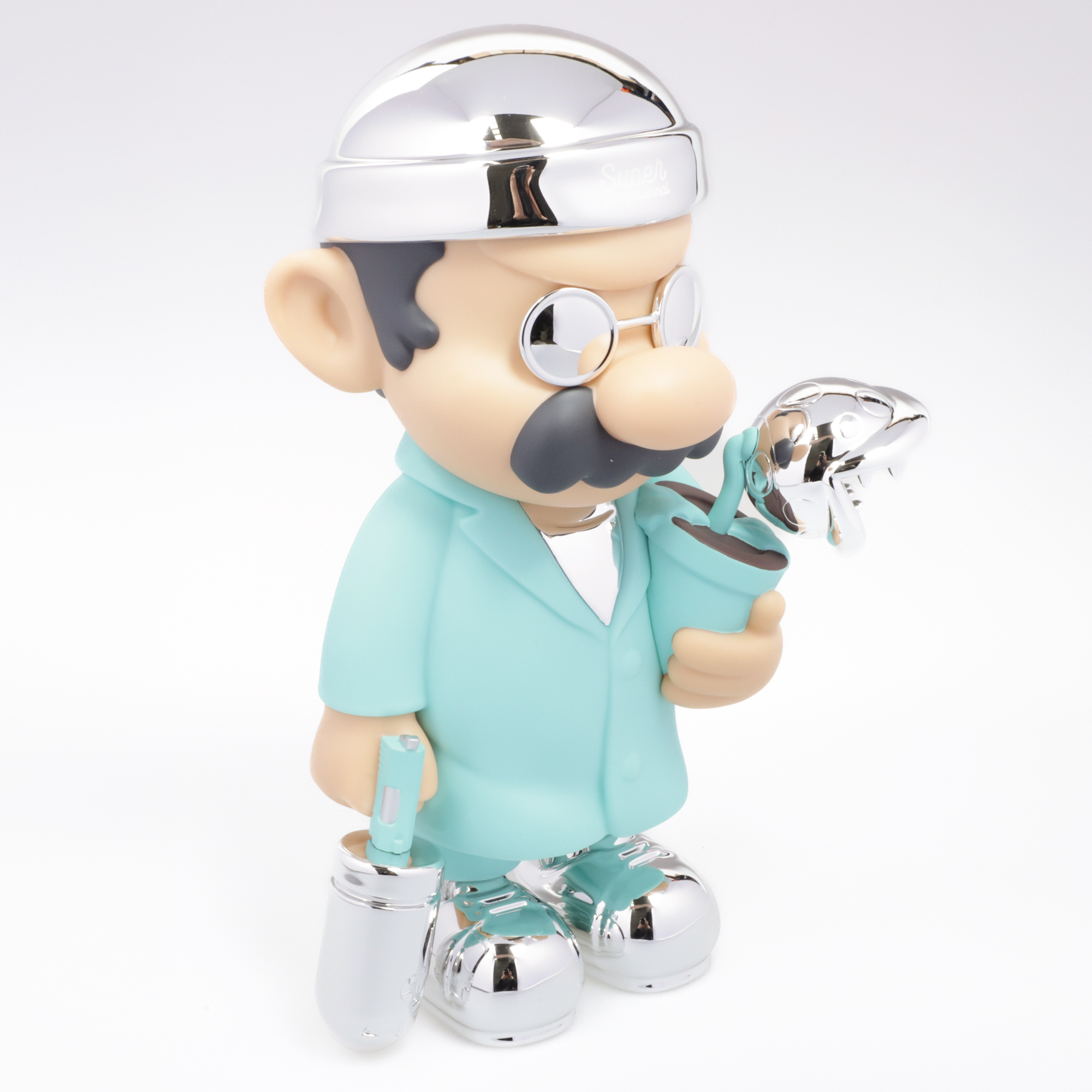 Foto 4 pulgar | Figura Coleccionable Mario Super Professional Tiffany Soul
