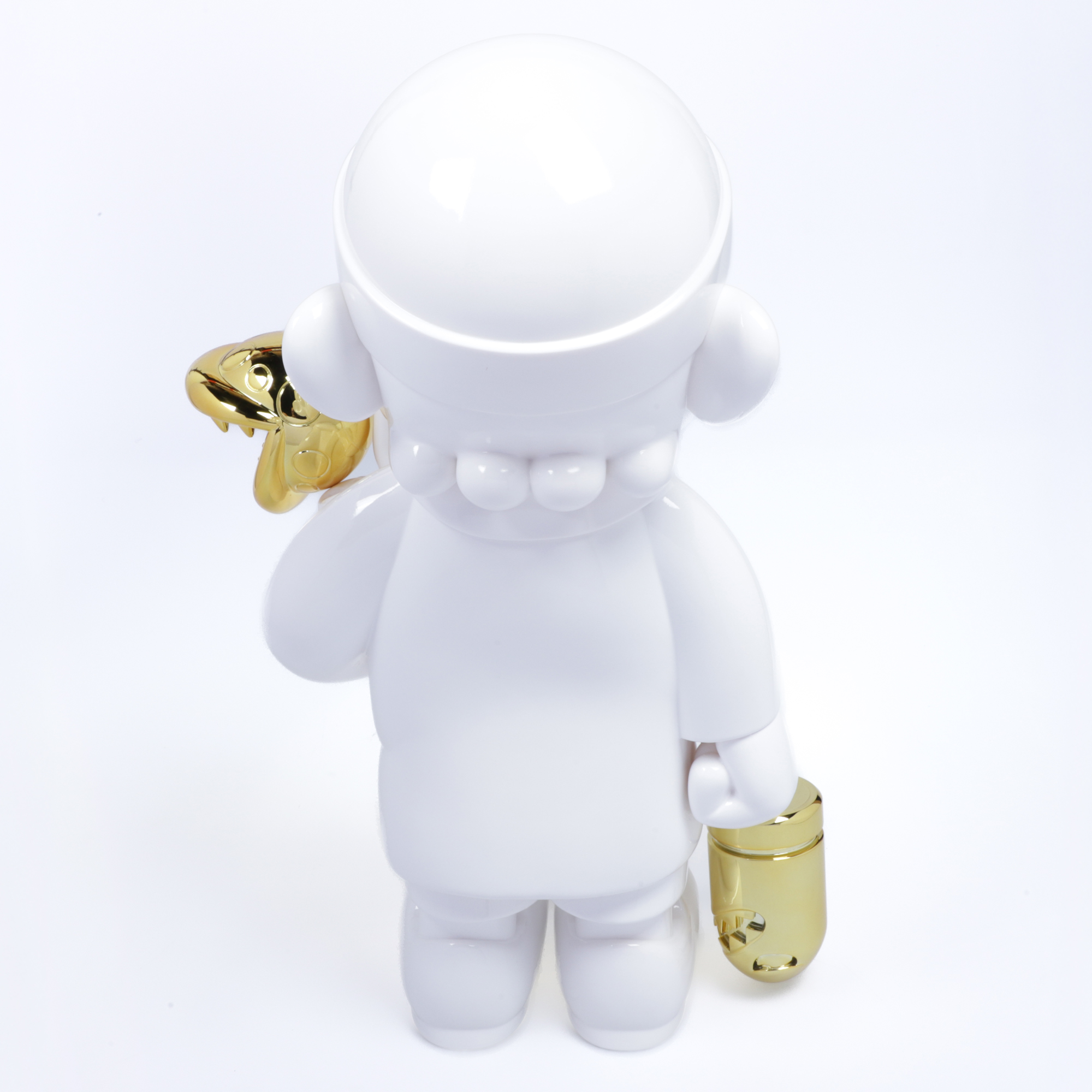 Foto 9 pulgar | Figura Coleccionable Mario Super Professional Xl Off White