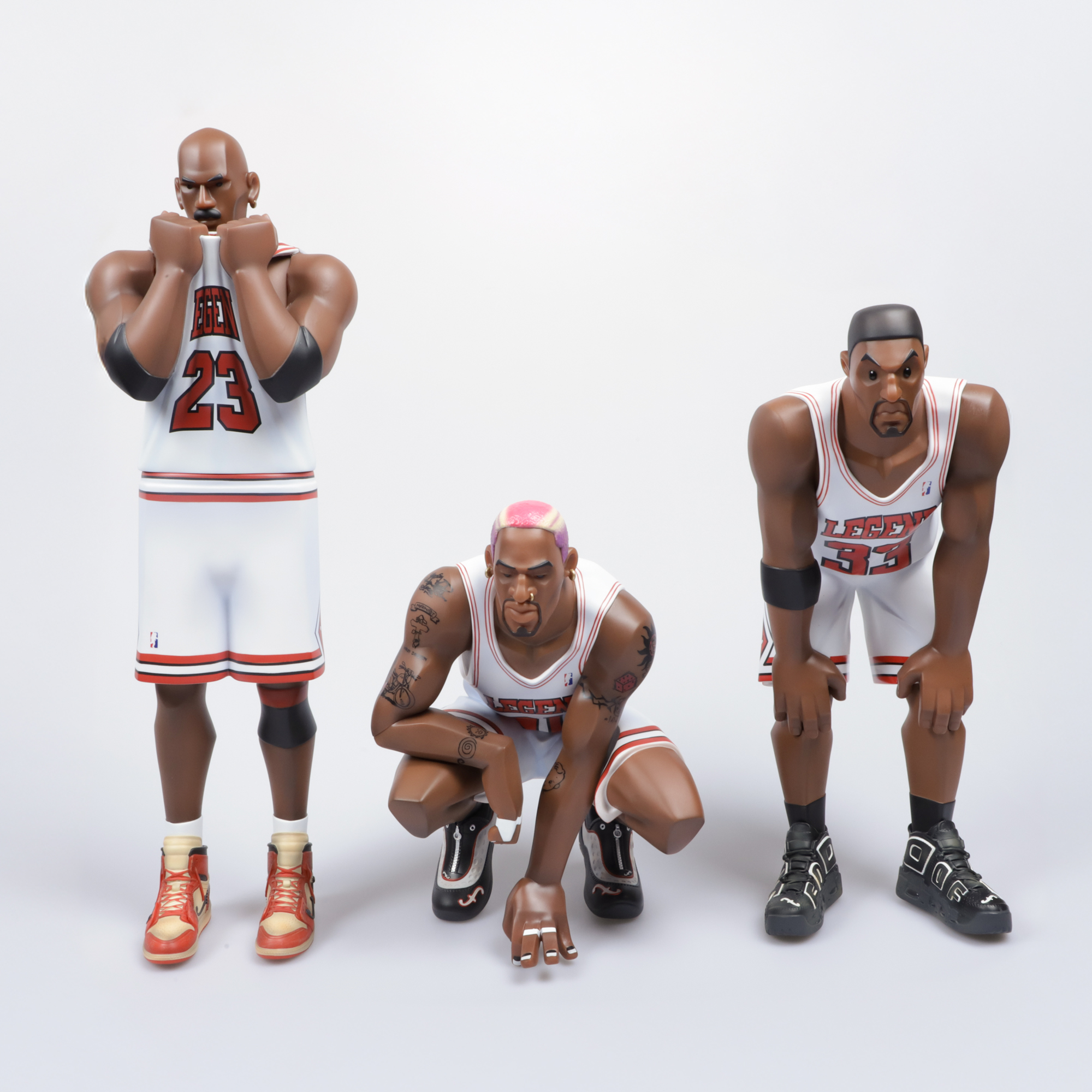 Foto 2 pulgar | Figuras Coleccionables Chicago Bulls Big Three