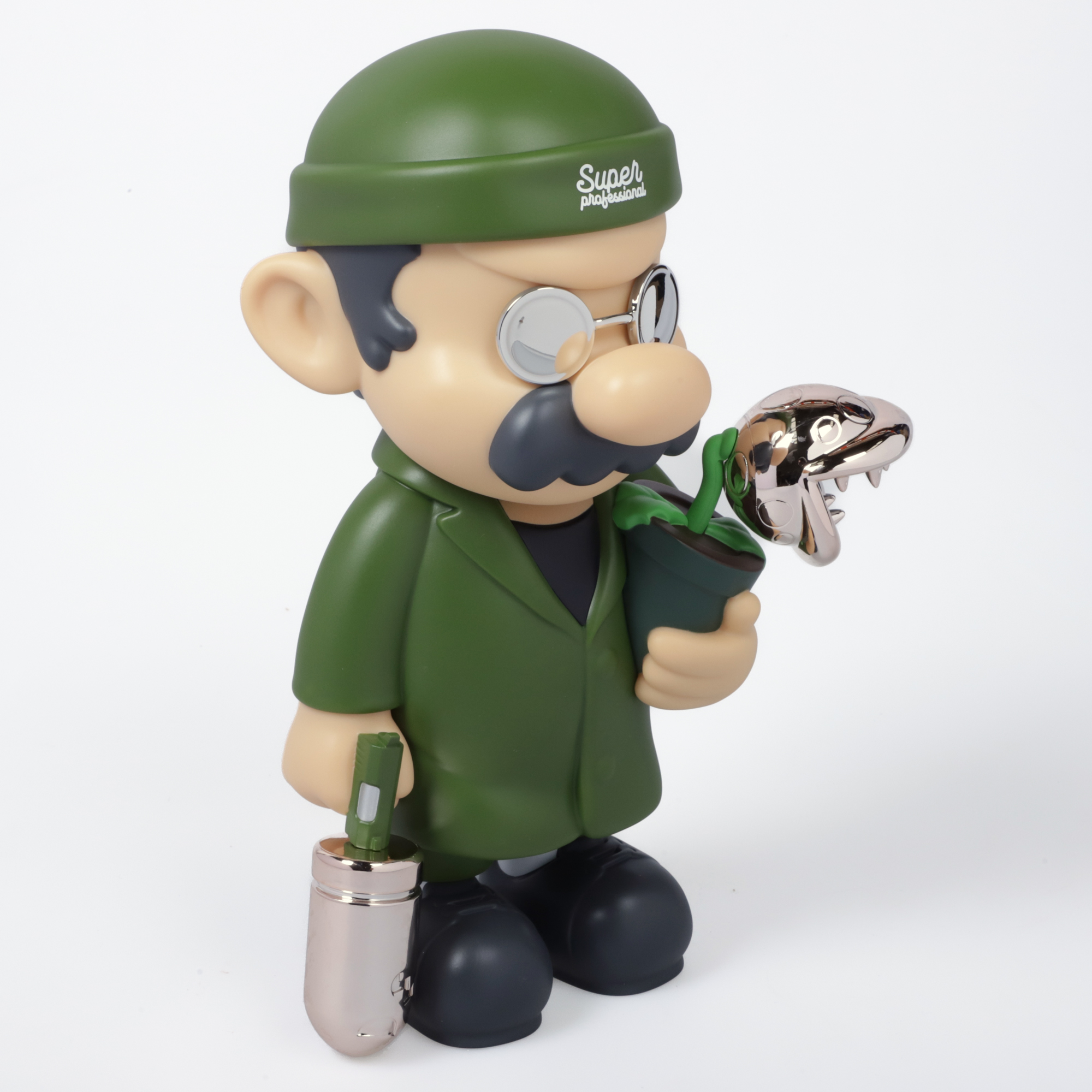 Foto 4 pulgar | Figura Coleccionable Mario Super Professional Olive Martini