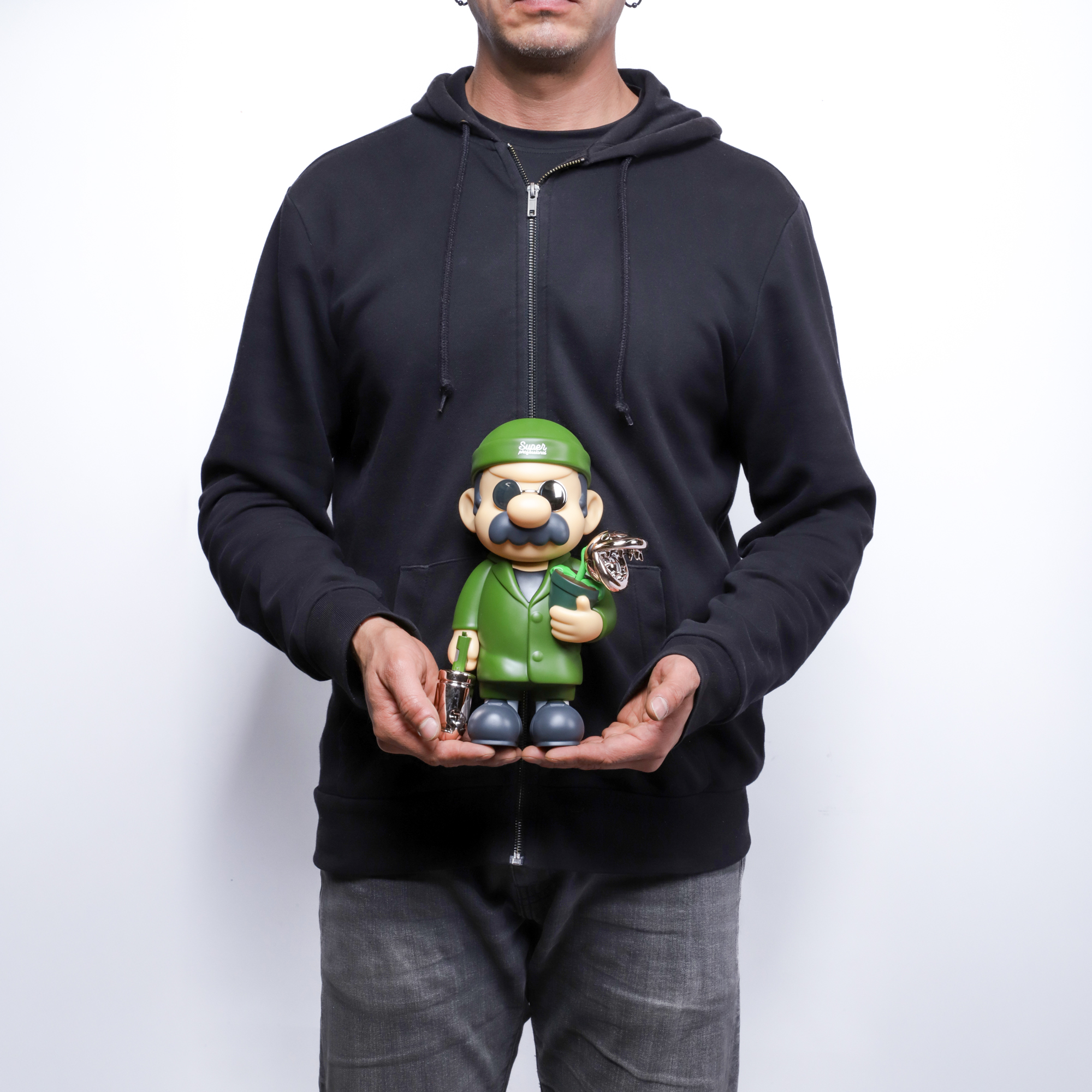 Foto 9 pulgar | Figura Coleccionable Mario Super Professional Olive Martini