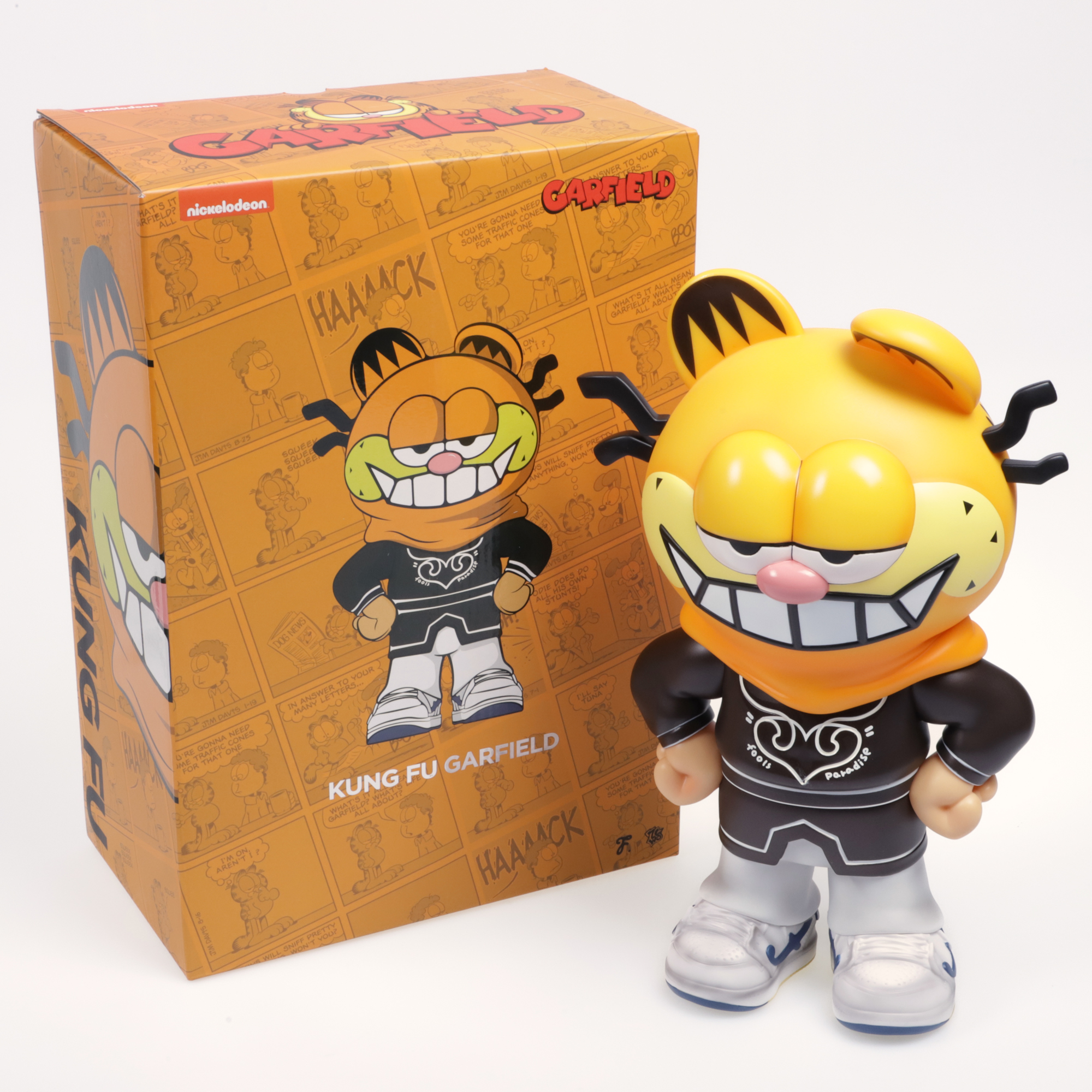 Figura Coleccionable Gato Garfiel Kung Fu