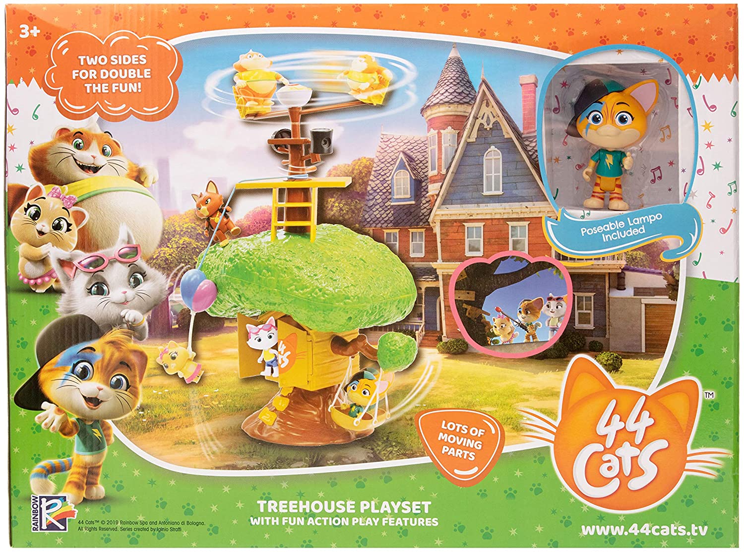 Set Casa Del Árbol Bandai 44 Cats Toy Plus