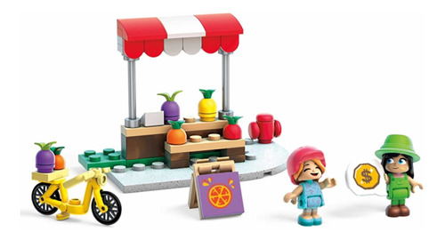 Foto 4 | Mega Construx Carrito De Frutas