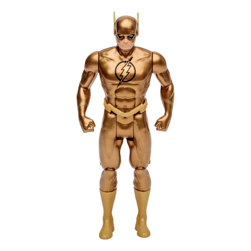 Dc Direct Super Powers Figura De Accion: Dc Comics The Flash - Flash Gold Variant 4.5 Pulgadas