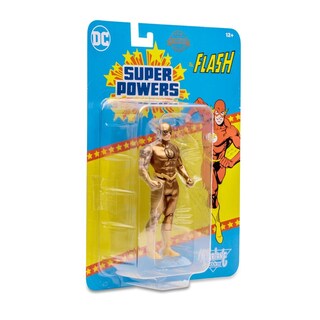 Foto 7 | Dc Direct Super Powers Figura De Accion: Dc Comics The Flash - Flash Gold Variant 4.5 Pulgadas