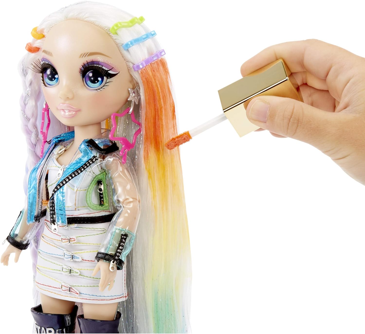 Foto 4 pulgar | Rainbow High Muñeca Amaya Raine Studio 5 En 1