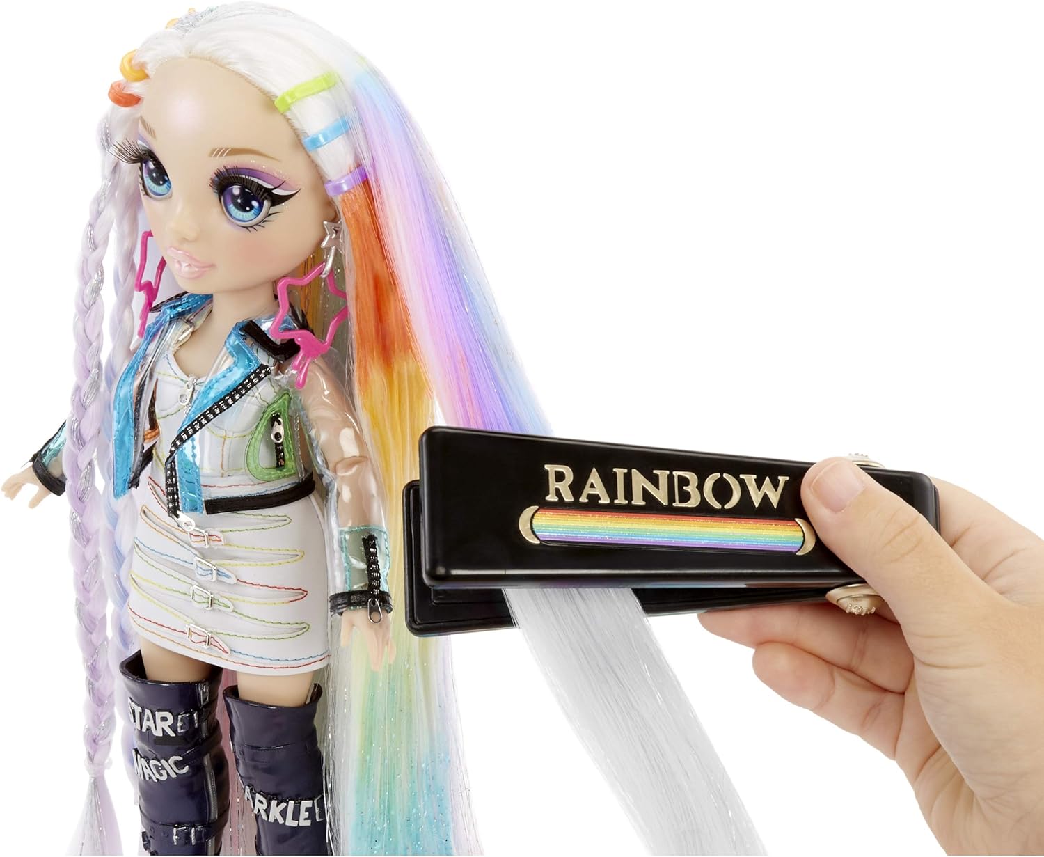 Foto 5 pulgar | Rainbow High Muñeca Amaya Raine Studio 5 En 1