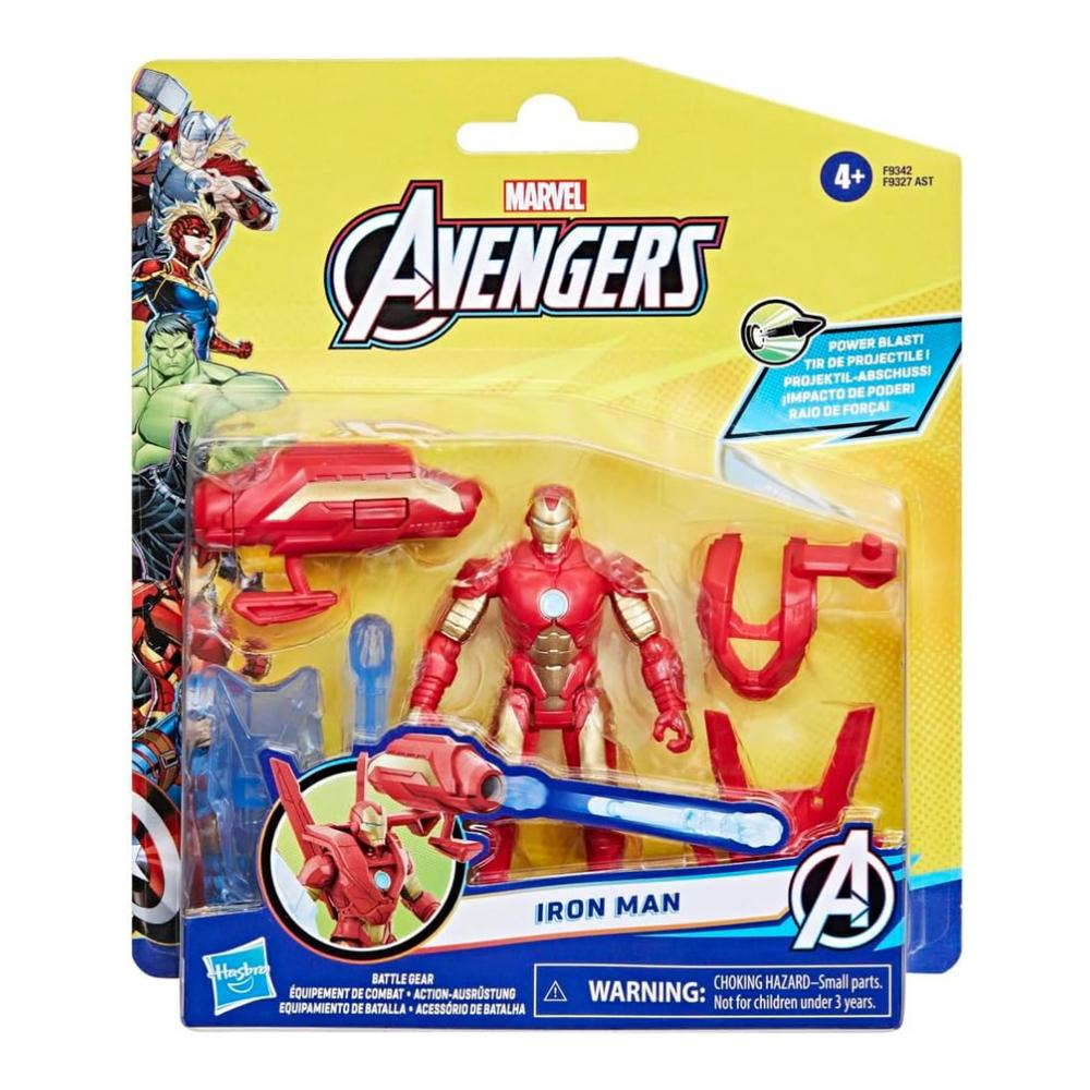 Foto 3 pulgar | Marvel Epic Hero Series: Iron Man Con Equipamiento De Batalla