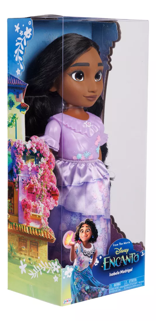 Muñeca Isabela Disney Encanto Jakks Pacific 33 Cm De Altura