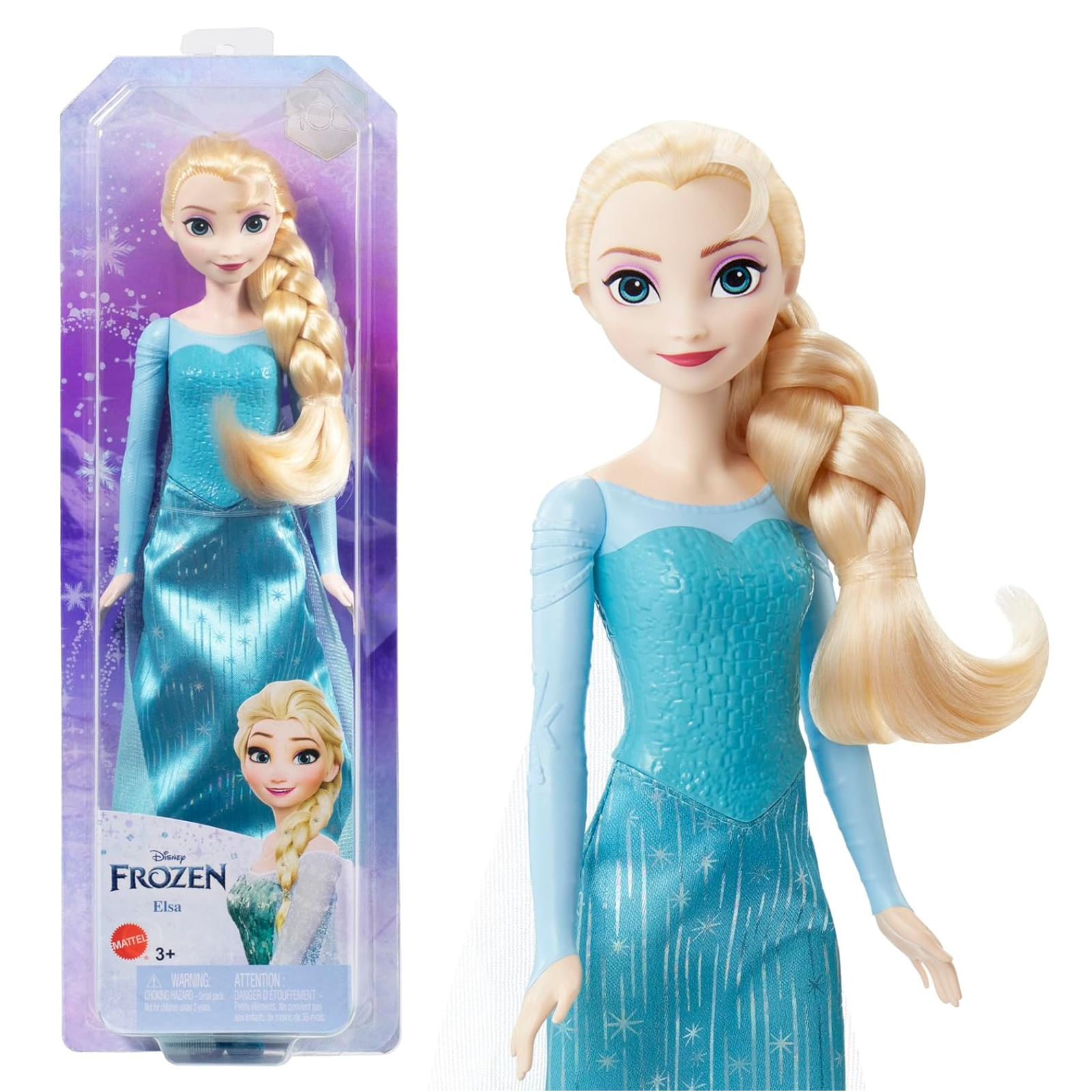 Foto 1 | Muñeca Elsa Frozen Disney Hlw47 Mattel