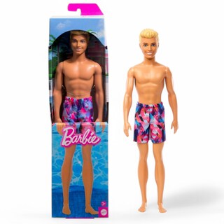 Foto 1 | Barbie Ken De Playa Con Traje De Baño Hxx52 Mattel