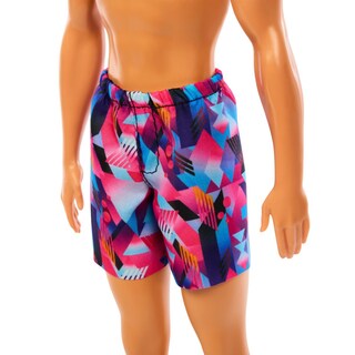 Foto 3 | Barbie Ken De Playa Con Traje De Baño Hxx52 Mattel