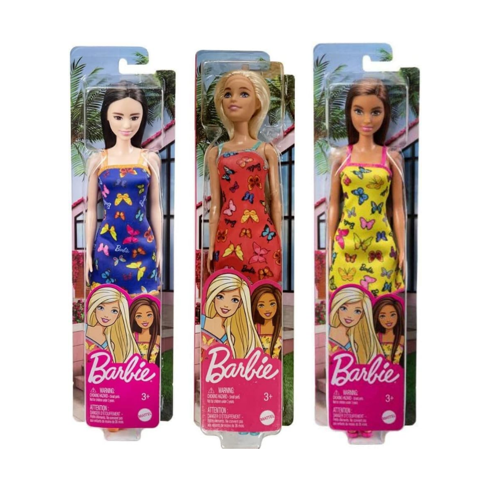 Foto 1 | 1 Barbie Muñeca Basica 30 Cm T7439 Mattel