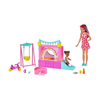 Foto 2 | Barbie Skipper Parque De Juegos Mattel Hhb67