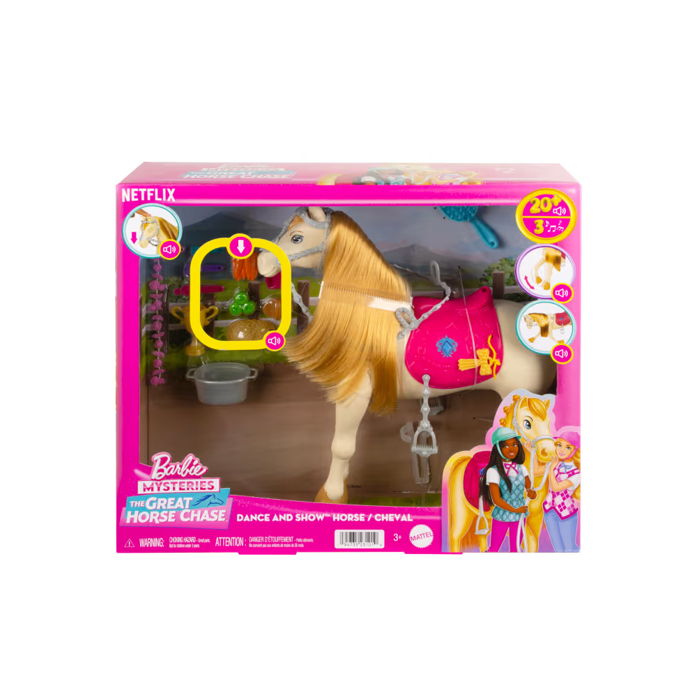 Foto 2 pulgar | Barbie La Gran Carrera De Caballos Mattel Hxj42