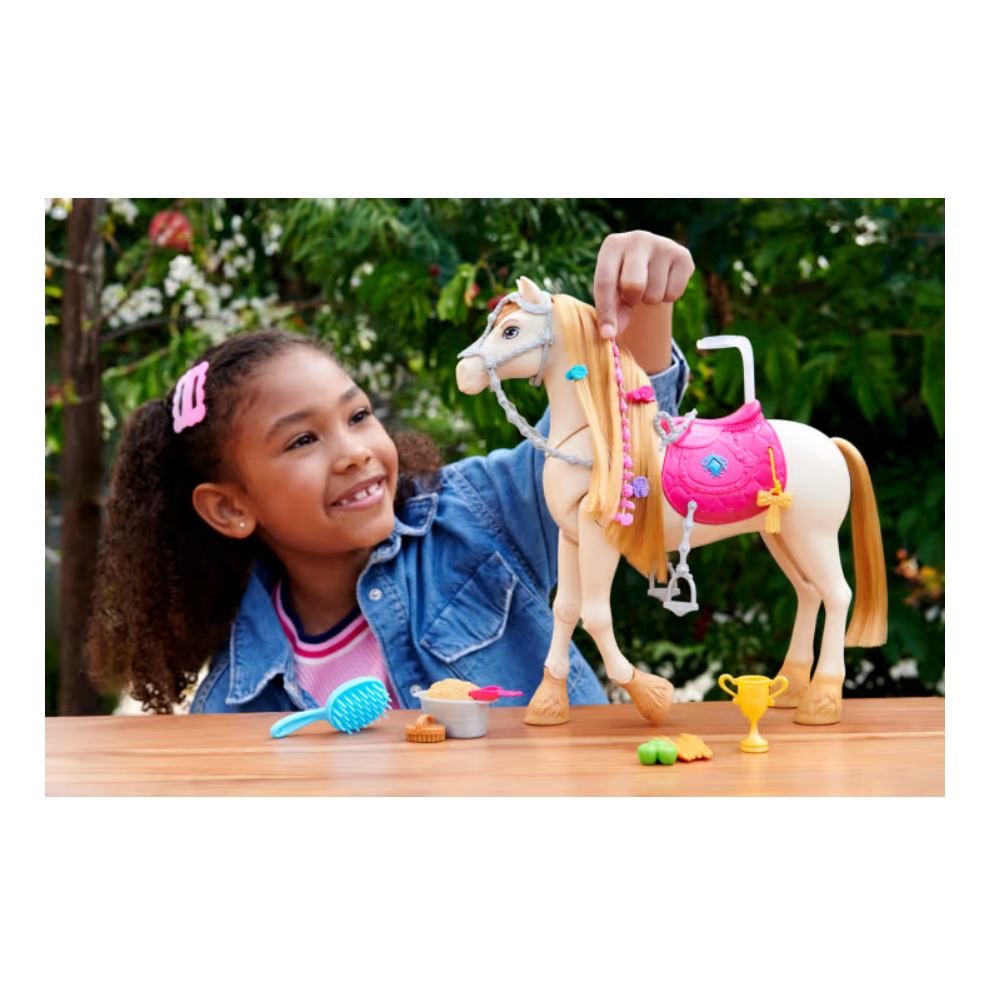 Foto 5 | Barbie La Gran Carrera De Caballos Mattel Hxj42