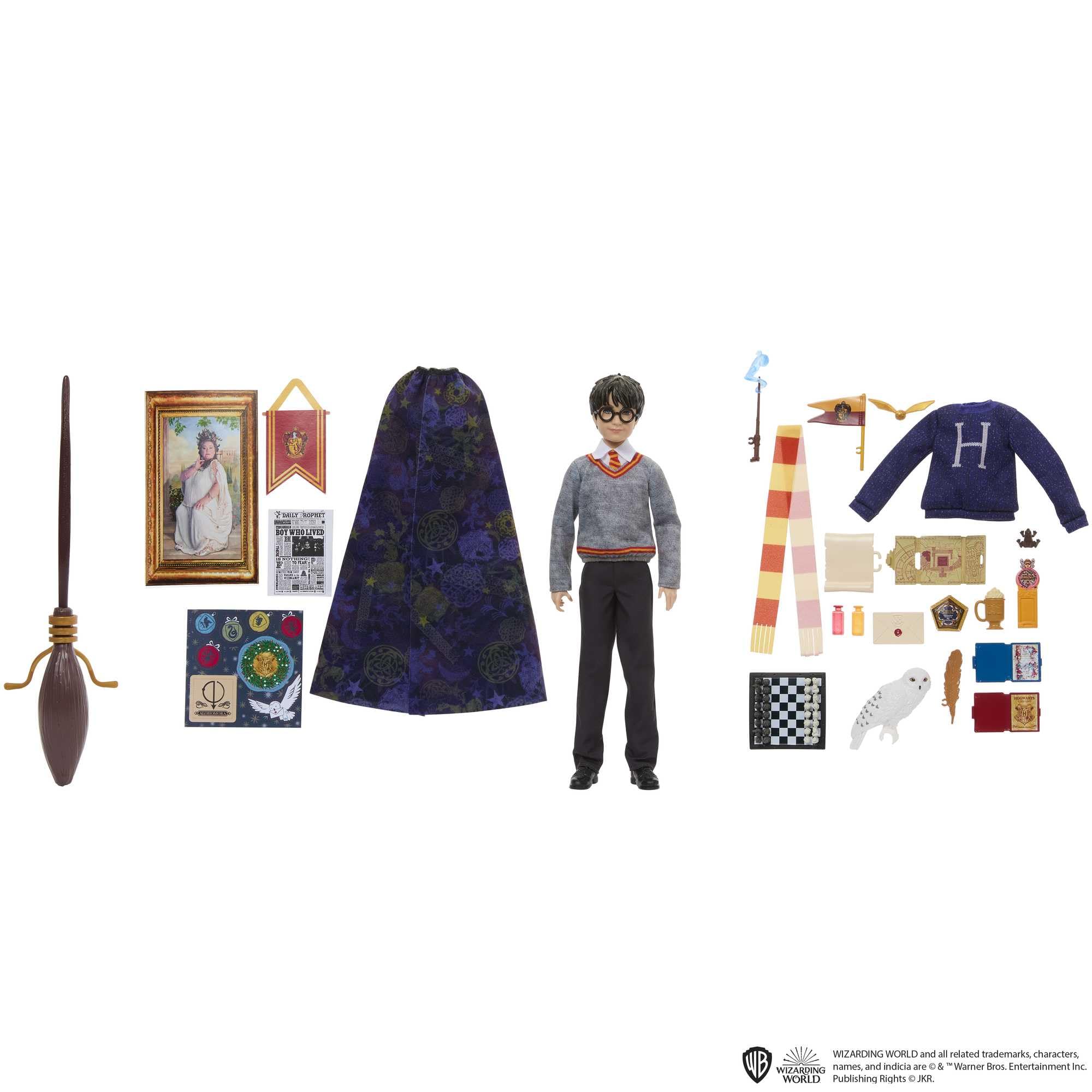 Foto 4 pulgar | Muñeca Calendario De Adviento De Harry Potter Y Gryffindor De Toy Mattel - Venta Internacional.