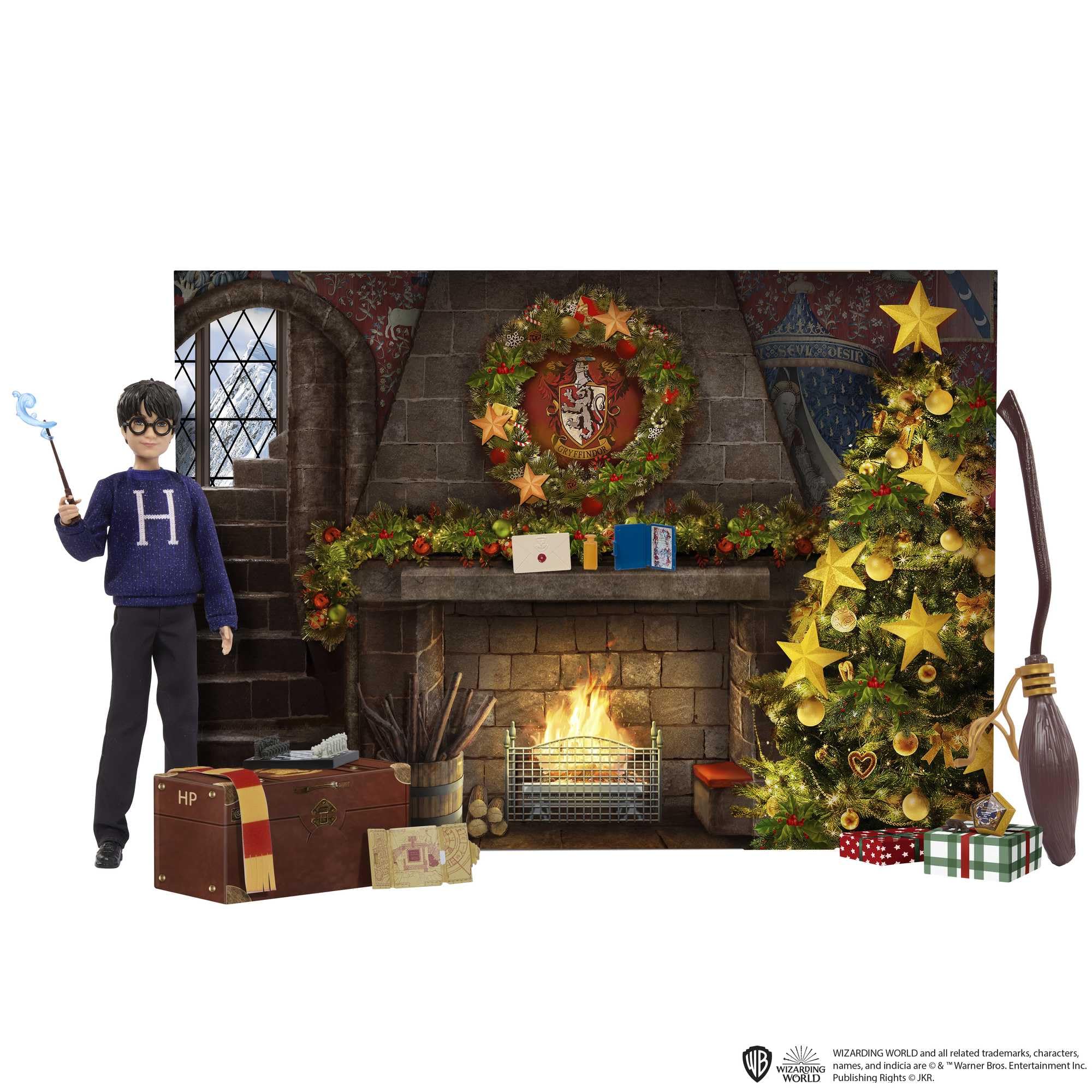 Foto 6 pulgar | Muñeca Calendario De Adviento De Harry Potter Y Gryffindor De Toy Mattel - Venta Internacional.