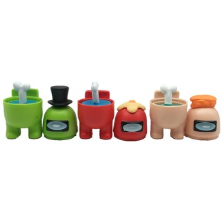 Foto 2 | Juego De Juguetes Among Us De Pvc, 12 Piezas, Para Niños, Regalo Y Decoración Del Hogar - Venta Internacional.