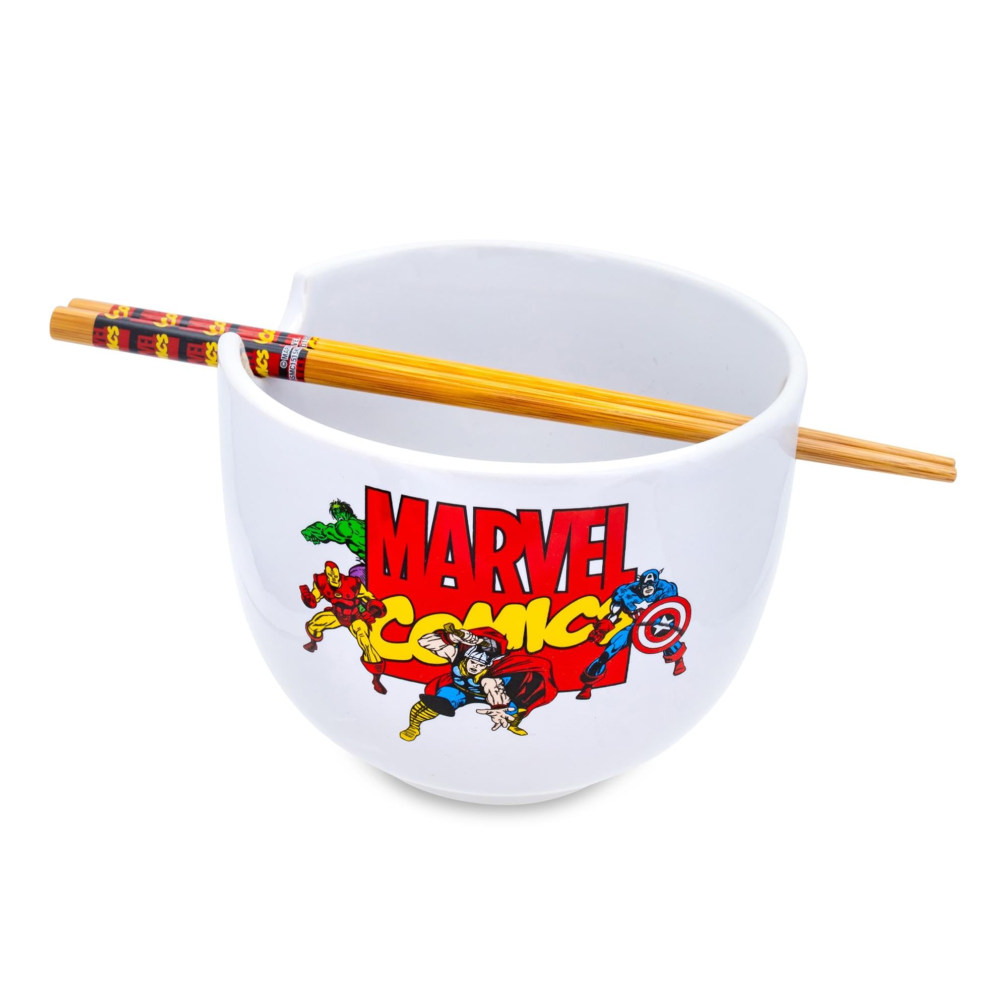 Foto 3 pulgar | Set De Vajilla Silver Buffalo Marvel Comics The Avengers - Venta Internacional.