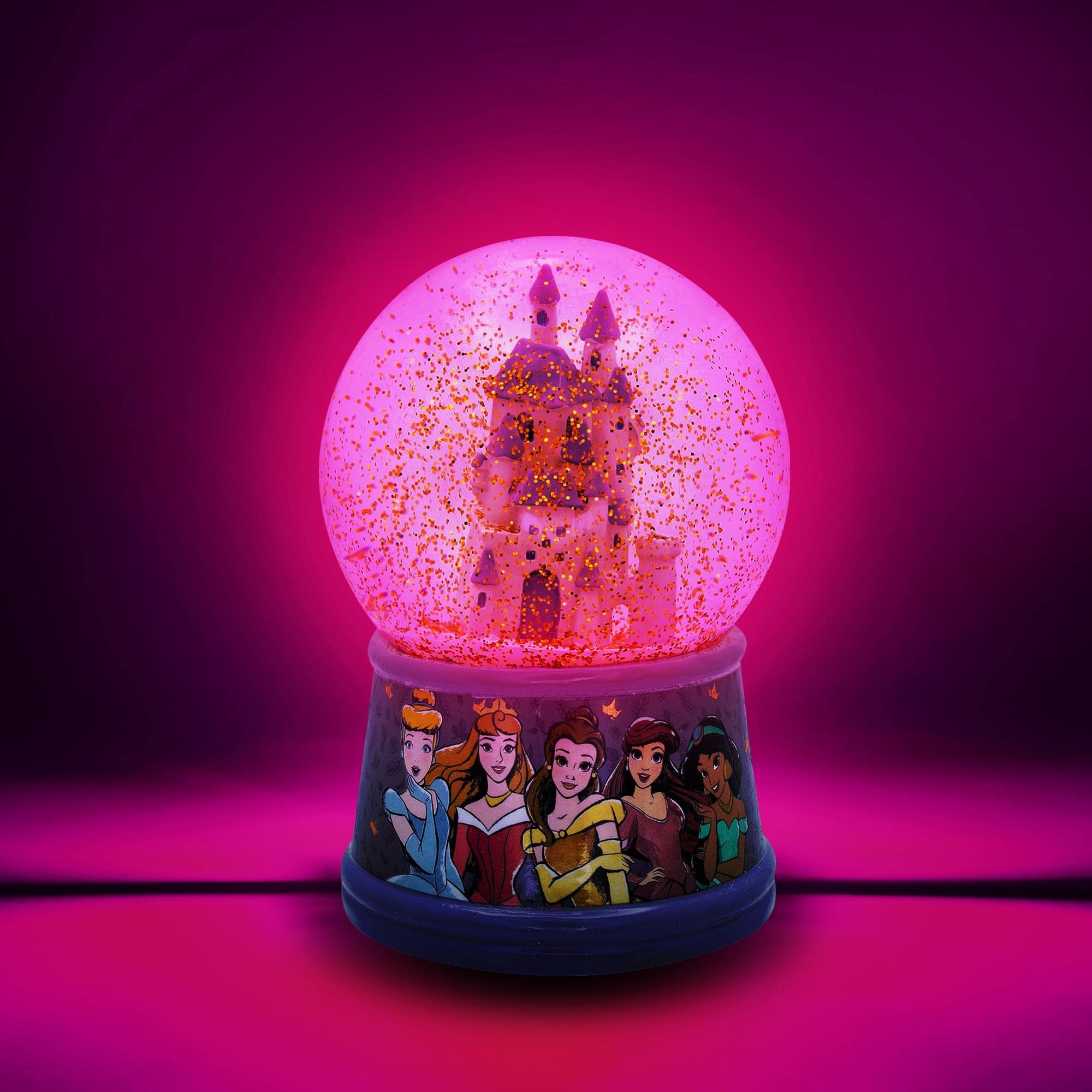 Foto 3 pulgar | Bola De Nieve Silver Buffalo Disney Princess Castle 100 Ml - Venta Internacional.