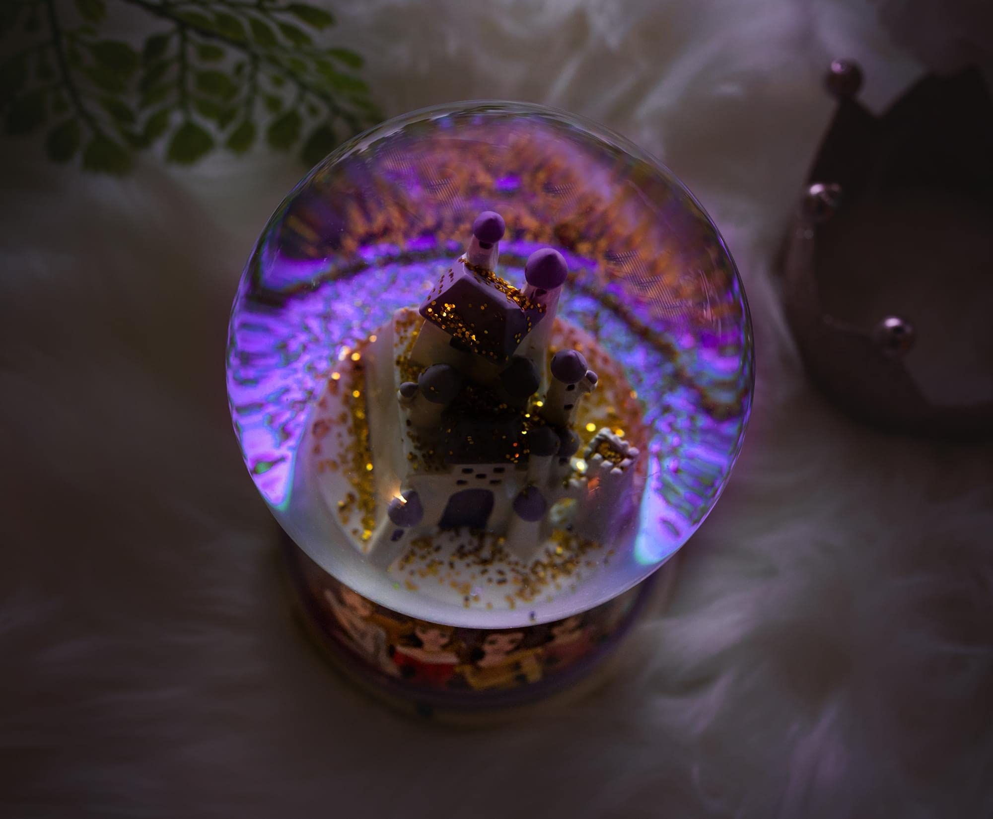 Foto 7 pulgar | Bola De Nieve Silver Buffalo Disney Princess Castle 100 Ml - Venta Internacional.