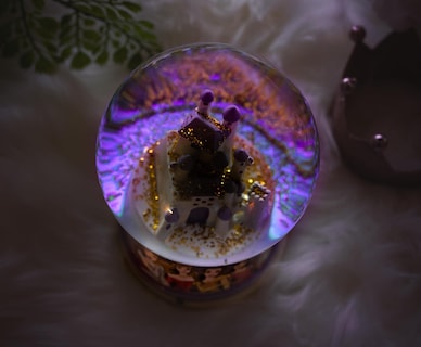 Foto 6 | Bola De Nieve Silver Buffalo Disney Princess Castle 100 Ml - Venta Internacional.