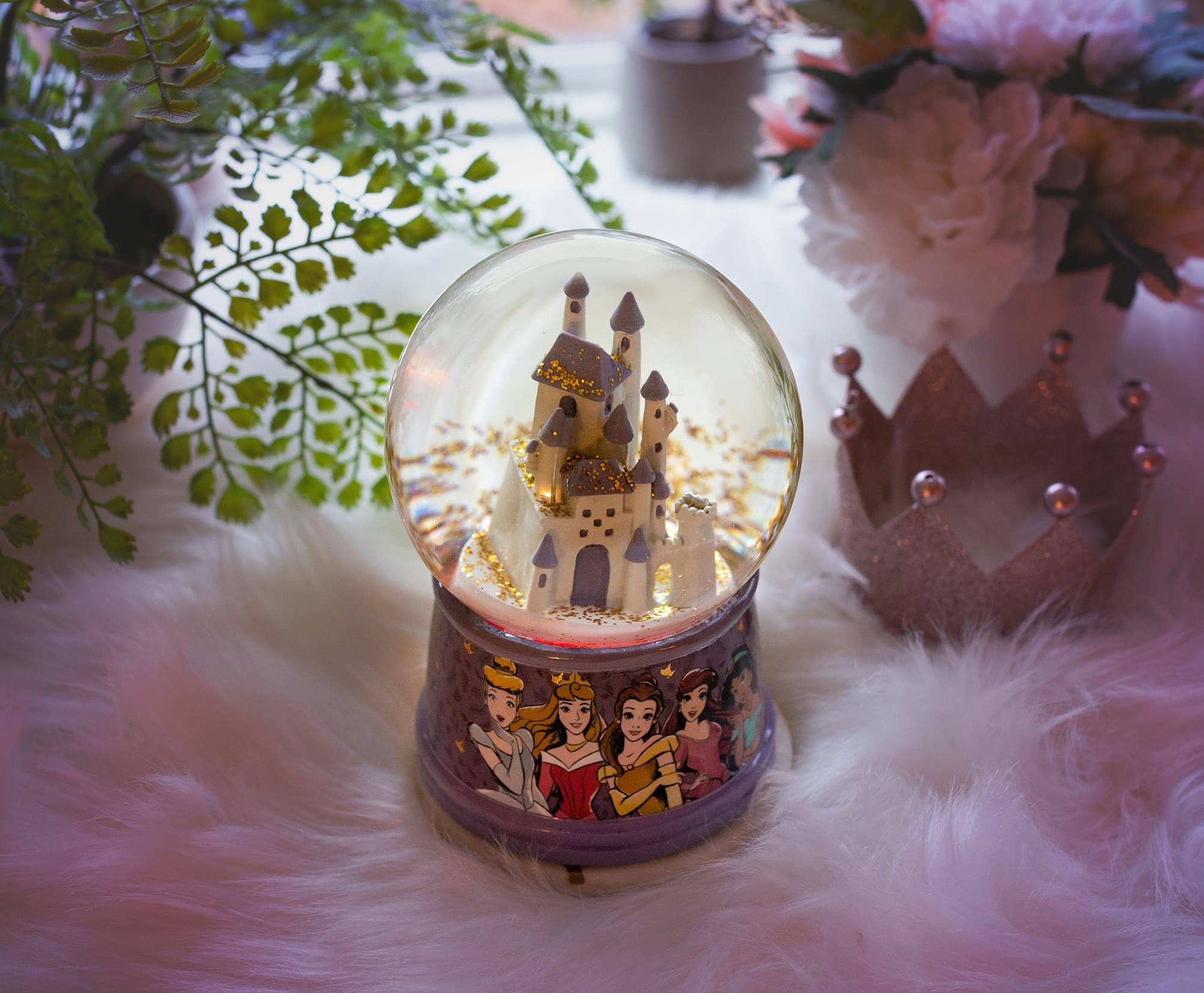 Foto 8 pulgar | Bola De Nieve Silver Buffalo Disney Princess Castle 100 Ml - Venta Internacional.
