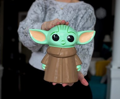 Foto 4 | Monedero De Cerámica De Plata The Mandalorian De Buffalo Star War - Venta Internacional.