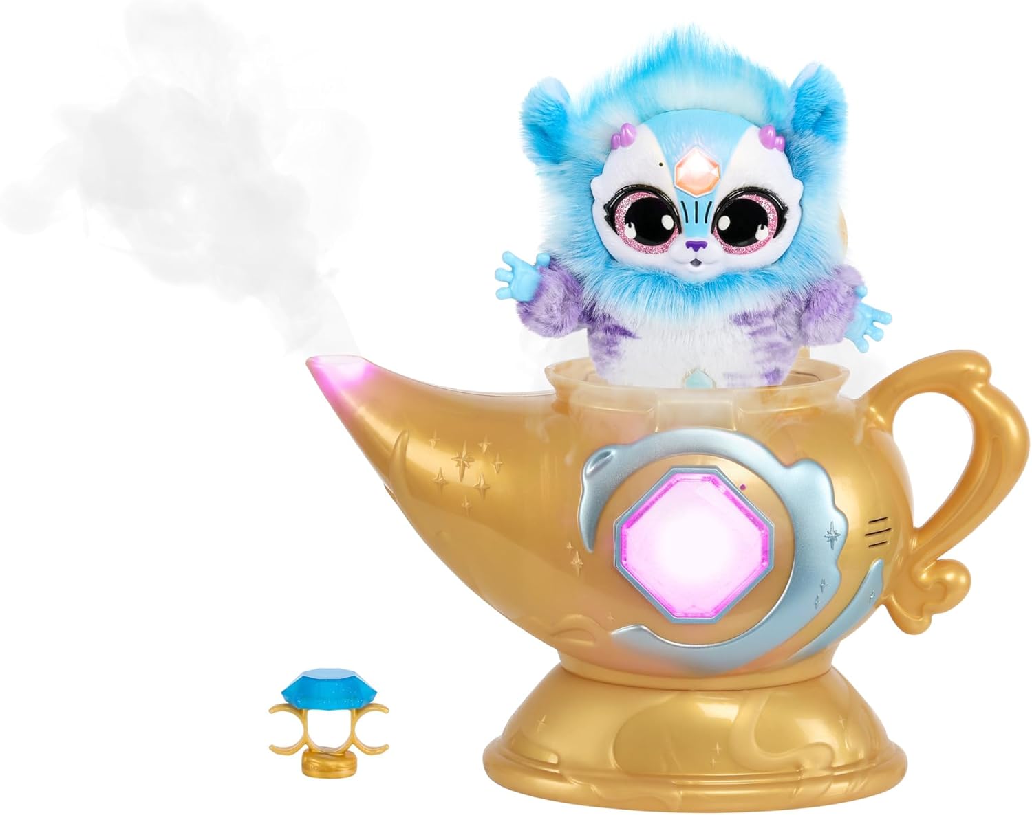 Foto 2 | Magic Mixies Lámpara Mágica Con Peluche Azul Interactivo