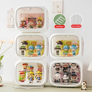 Foto 3 | Vitrina Wmm Para Figuras Con Soporte Ajustable Con Luz - Venta Internacional.