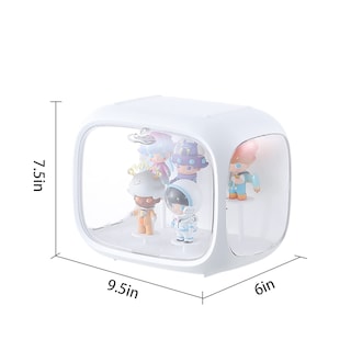 Foto 4 | Vitrina Wmm Para Figuras Con Soporte Ajustable Con Luz - Venta Internacional.