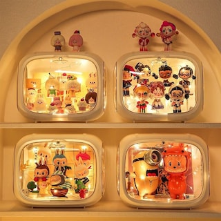 Foto 5 | Vitrina Wmm Para Figuras Con Soporte Ajustable Con Luz - Venta Internacional.
