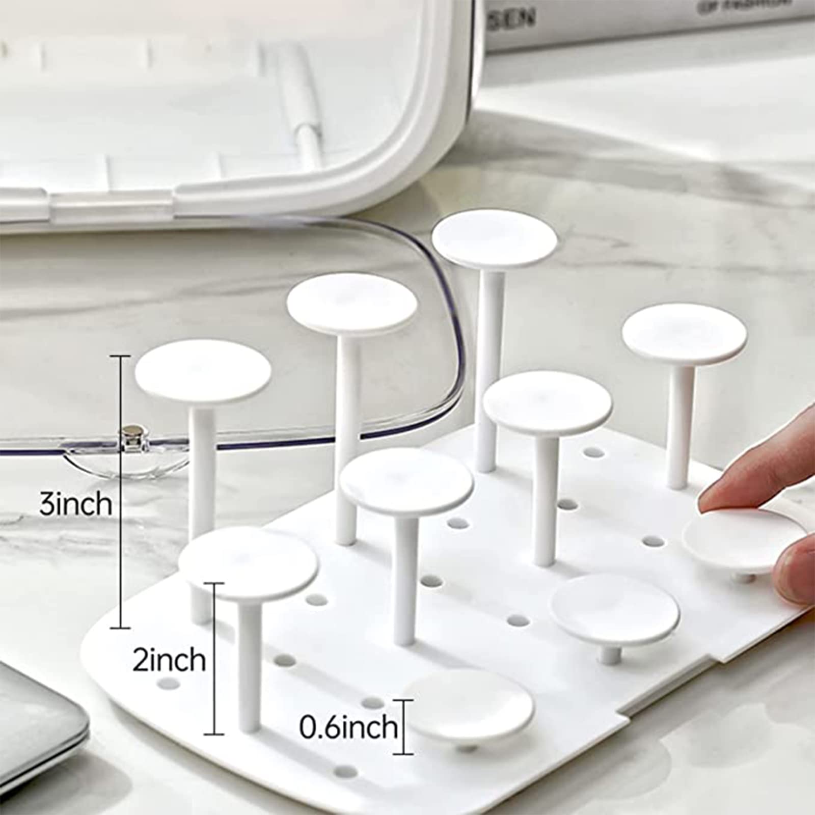 Foto 7 pulgar | Vitrina Wmm Para Figuras Con Soporte Ajustable Con Luz - Venta Internacional.