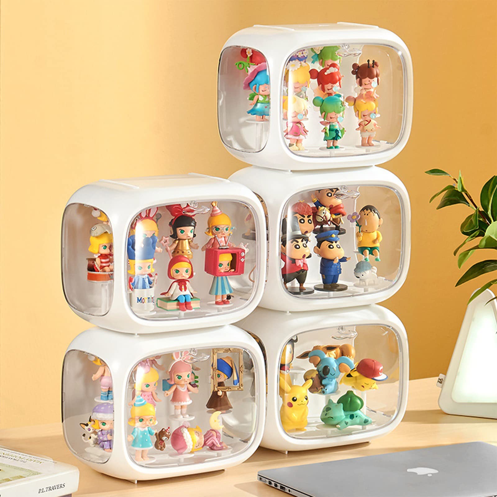 Foto 7 | Vitrina Wmm Para Figuras Con Soporte Ajustable Con Luz - Venta Internacional.
