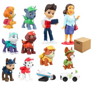 Foto 1 | Juego De Paw Patrol Para Niños 12 Pcs Decoración De Tartas Multicolor Belug