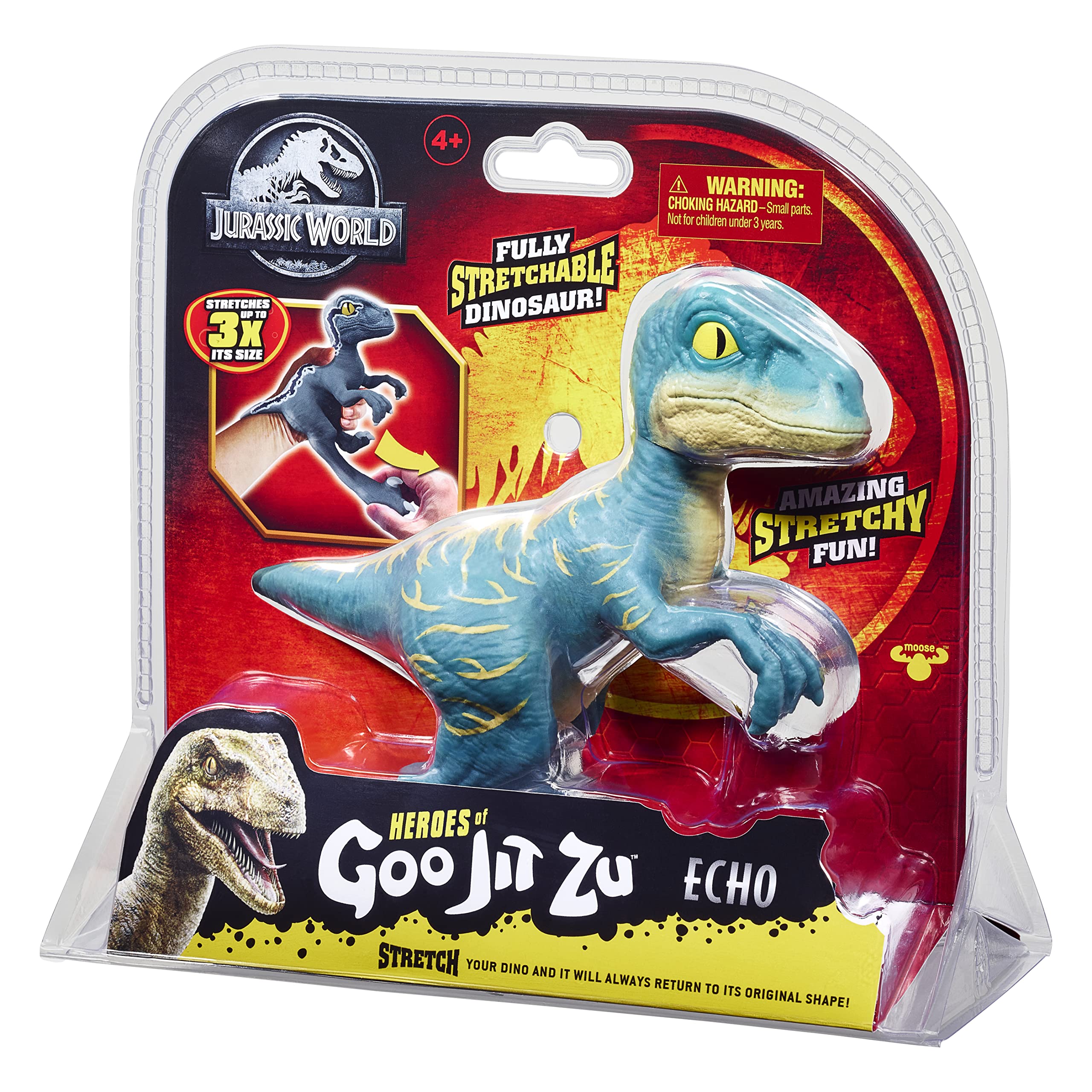 Foto 6 pulgar | Figura De Acción Heroes Of Goo Jit Zu Jurassic World Echo - Venta Internacional.