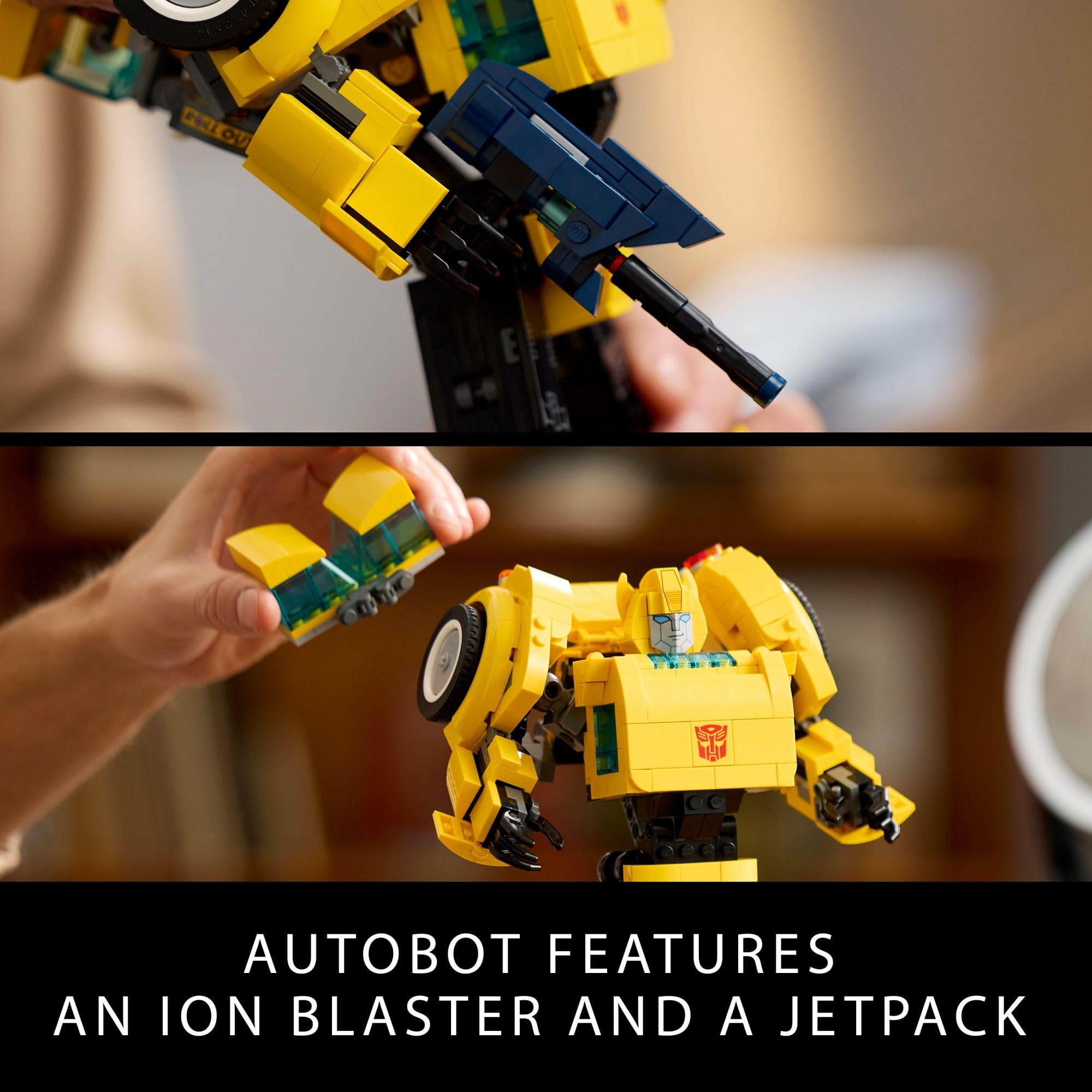 Foto 4 | Figura De Acción Lego Icons Transformers Bumblebee 10338 - Venta Internacional.