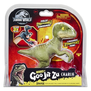 Foto 2 | Figura De Acción Heroes Of Goo Jit Zu Stretch Charlie Jurassic World - Venta Internacional.
